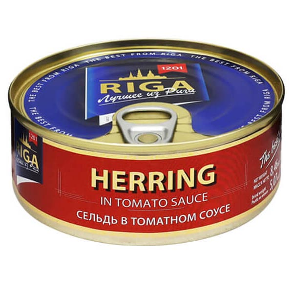 Smoked e/o Herring-Tomato – 8.47 oz (240gr)